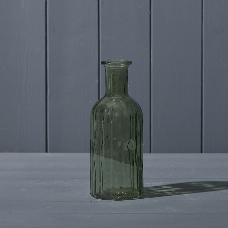 Green Glass Bottle or Vase detail page